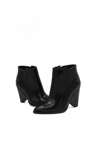 Black Boots-booties 00191.SIYAHKROKO