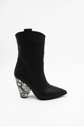 Black Boots-booties 00201.SIYAHYILAN