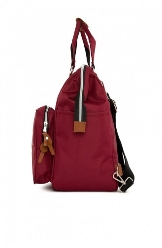 Claret red Baby Care Bag 8682166062874