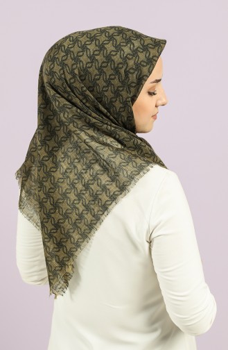 Dark Khaki Hoofddoek 2968-06