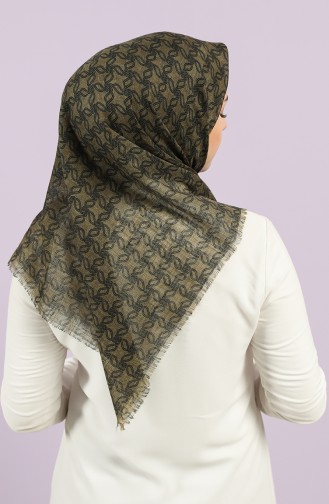 Dark Khaki Hoofddoek 2968-06