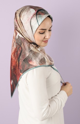 وشاح قرميدي 90712-08