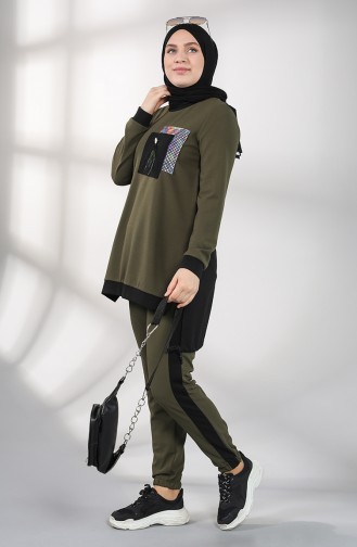 Khaki Trainingspak 0405-01