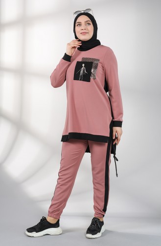 Dusty Rose Tracksuit 0405-03
