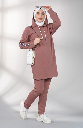 Dusty Rose Tracksuit 0426-03