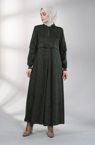 Abayas Vert emeraude 0131-01