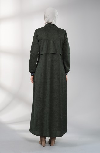 Abayas Vert emeraude 0131-01