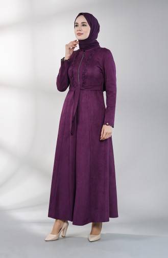 Purple Abaya 1786-01