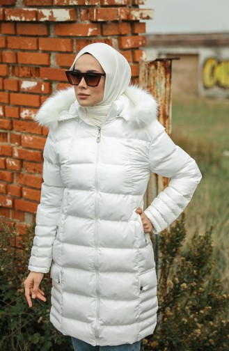 Manteau Blanc 1483-02