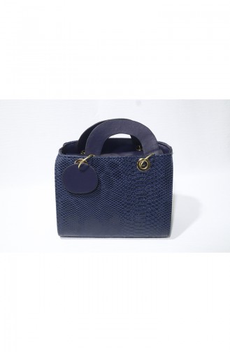 Navy Blue Shoulder Bag 10119-02