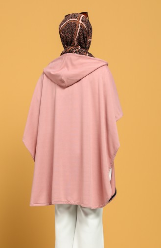 Dusty Rose Poncho 2011-03