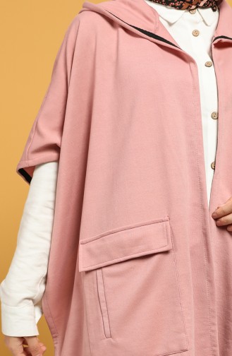 Dusty Rose Poncho 2011-03