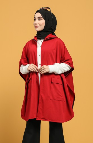 Weinrot Poncho 2011-05