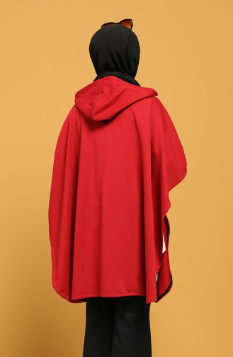 Claret Red Poncho 2011-05