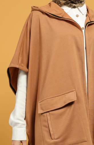 Tobacco Brown Poncho 2011-06