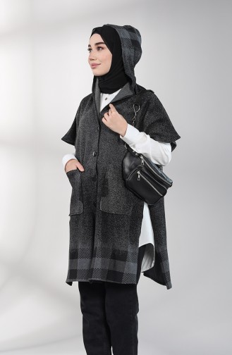 Black Poncho 9019-01