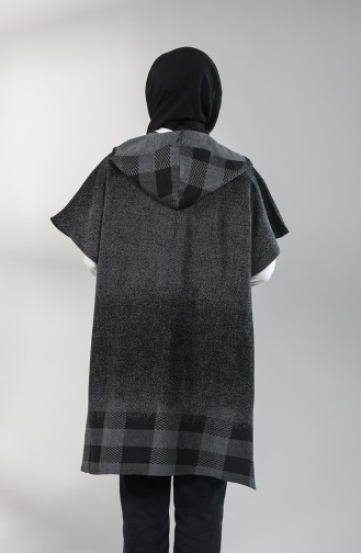 Black Poncho 9019-01