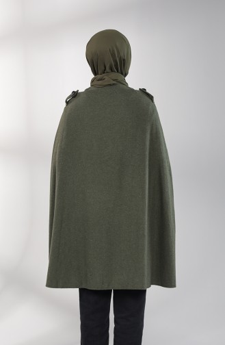 Khaki Poncho 1482-02