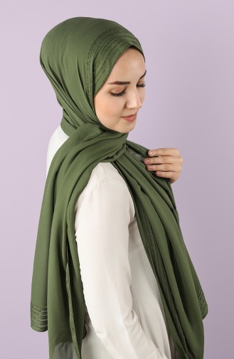 Light Khaki Green Sjaal 13084-21