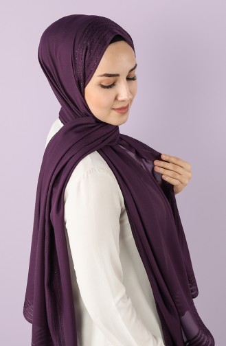 Purple Sjaal 13084-24