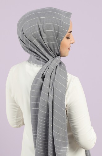 Dark gray Sjaal 1415-07