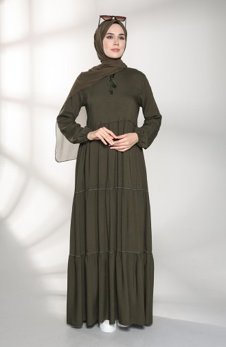 Robe Hijab Khaki 4556-02