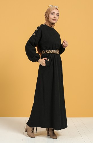 فستان أسود 21K8145-02