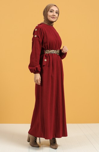 Zwetschge Hijab Kleider 21K8145-04