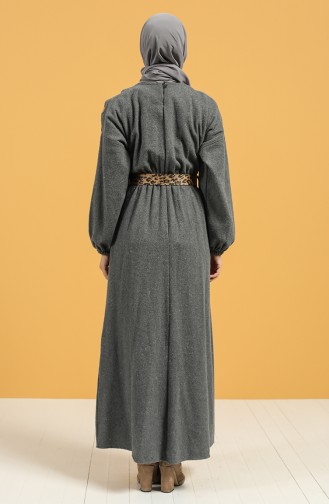 Robe Hijab Gris 21K8145-06