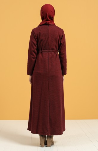 Robe Hijab Gris 21K8170-02