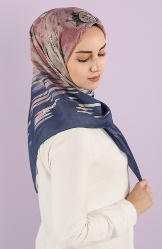 Navy Blue Scarf 90714-01