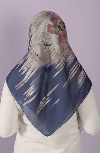 Navy Blue Scarf 90714-01