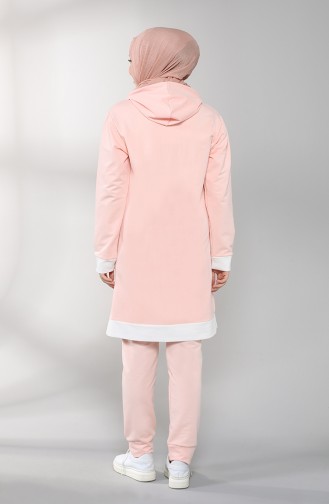 Peach Pink Tracksuit 20046-19