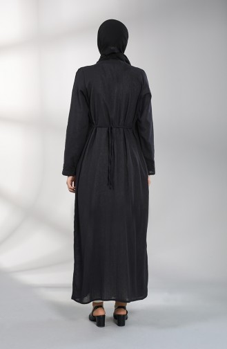 Schwarz Abayas 9696-01