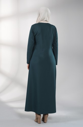 Smaragdgrün Abayas 2213-04