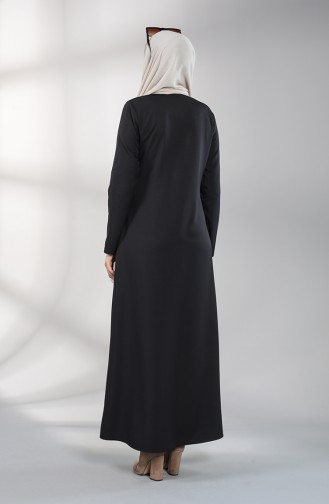 Black Abaya 2213-07