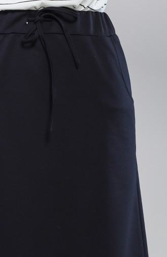 Navy Blue Skirt 0152-05