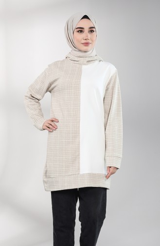 Beige Pulli 20057-05