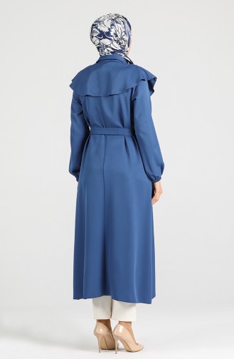 Indigo Hijab Dress 4331-02