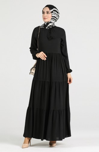 فستان أسود 4556-07