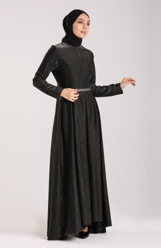 Jacquard Dress 5200-04 Black 5200-04
