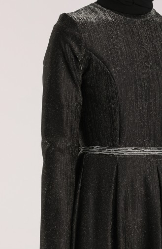 Jacquard Dress 5200-04 Black 5200-04