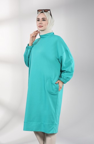 Cepli Spor Tunik 30001-06 Yeşil