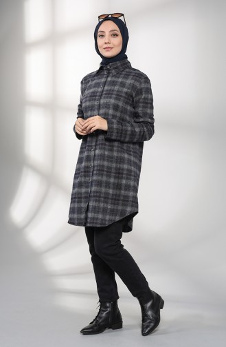 Lumberjack Shirt Tunic 3225-04 Anthracite 3225-04