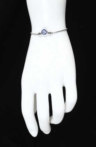 Silbergrau Armband 308-01