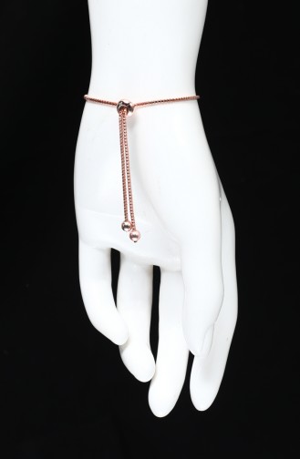Rosa Haut Armband 308-02