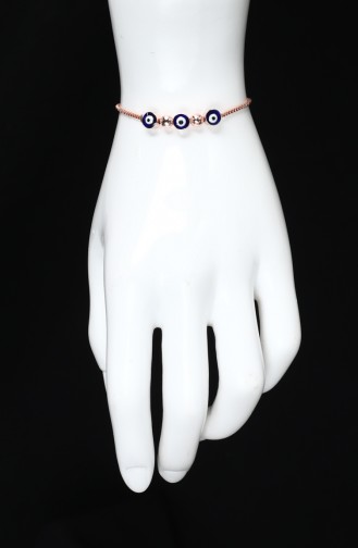 Rosa Haut Armband 309-02