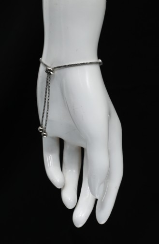 Silbergrau Armband 311-01