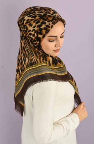 Dark Brown Hoofddoek 2971-01