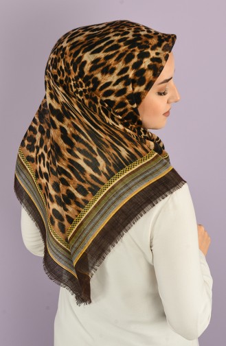 Dark Brown Hoofddoek 2971-01